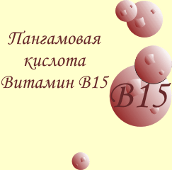 Generel information om vitamin B15